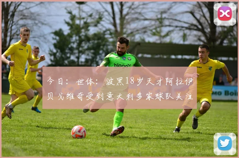 今日:世体:波黑18岁天才阿拉伊贝戈维奇受到意大利多家球队关注_世界_国米_那不勒斯